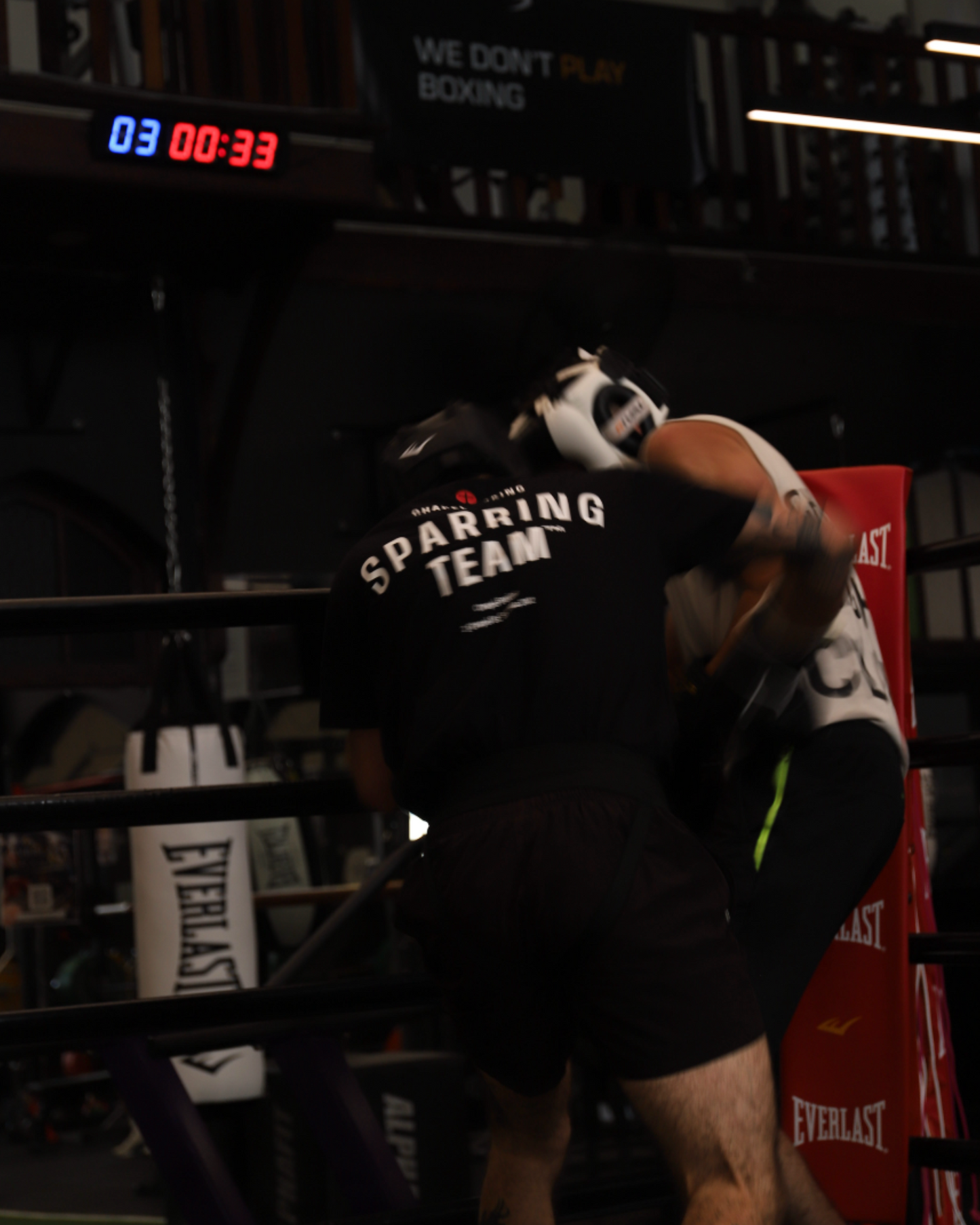 BLACK TEE - SPARRING