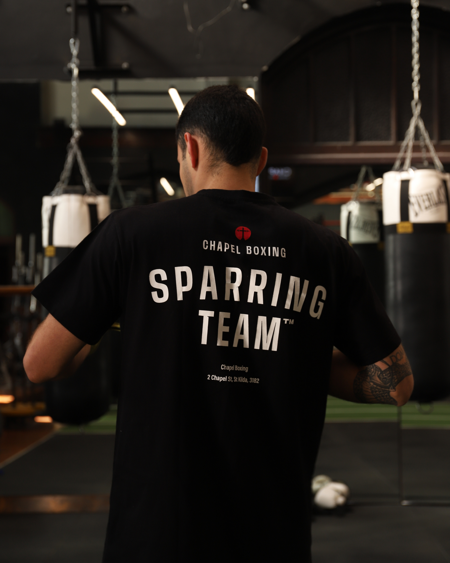 BLACK TEE - SPARRING