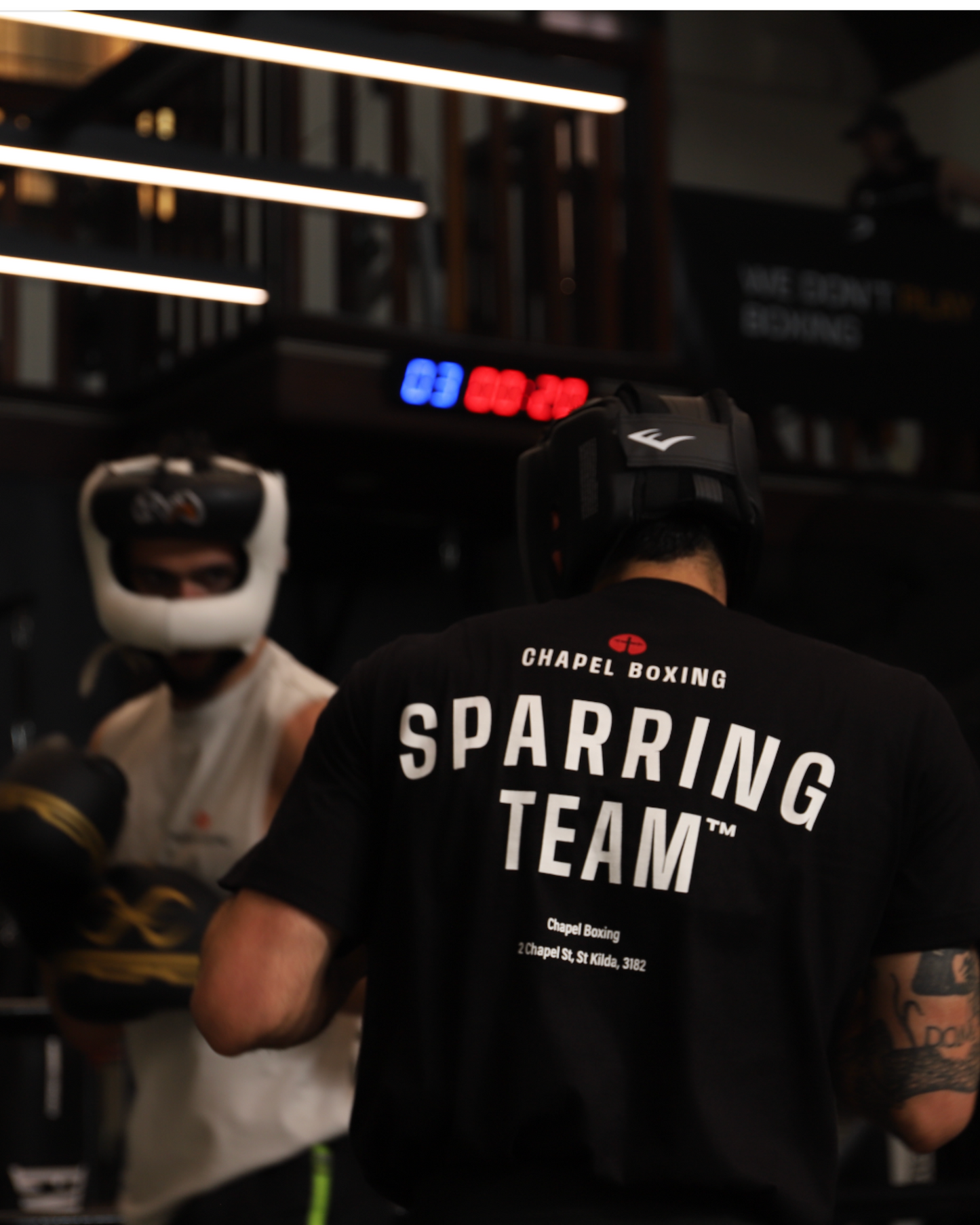 BLACK TEE - SPARRING