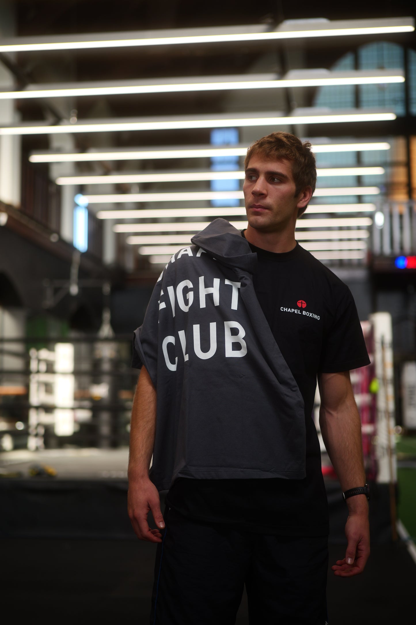 GREY TEE - FIGHT CLUB