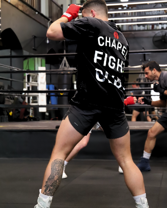BLACK TEE  - FIGHT CLUB
